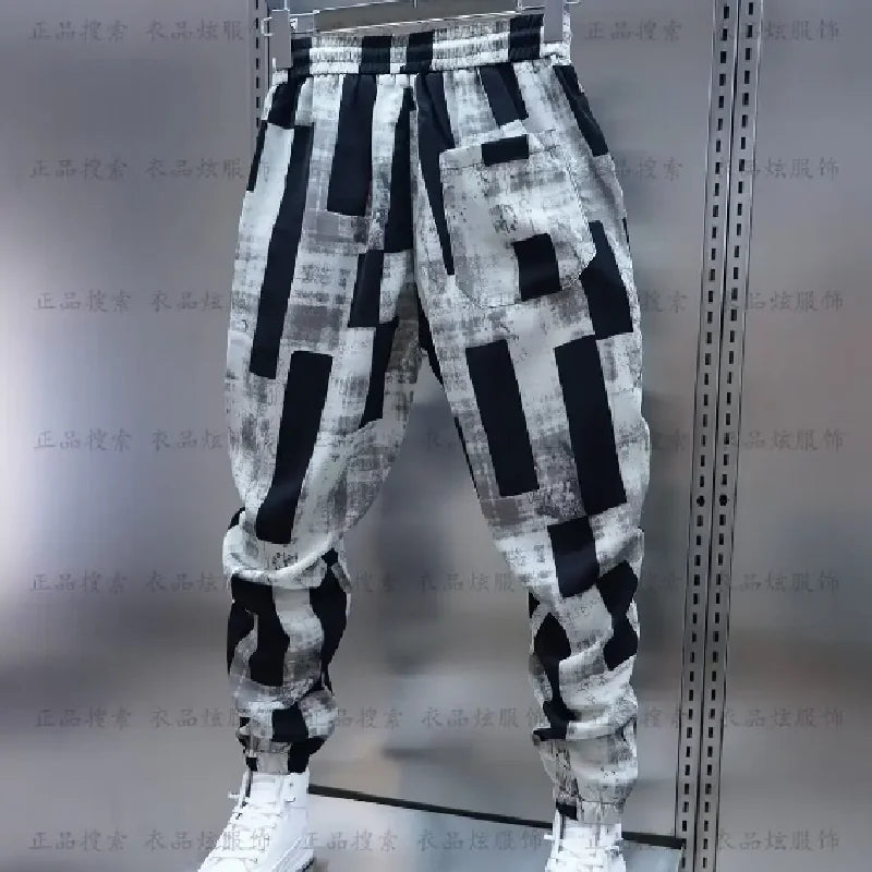 Men's Clothing Trousers for Men Pants Sport Male Clothes Baggy Pants Man Korean Popular Clothes Running Gym Jogging Sweatshirt - Ellianto fashion Men's