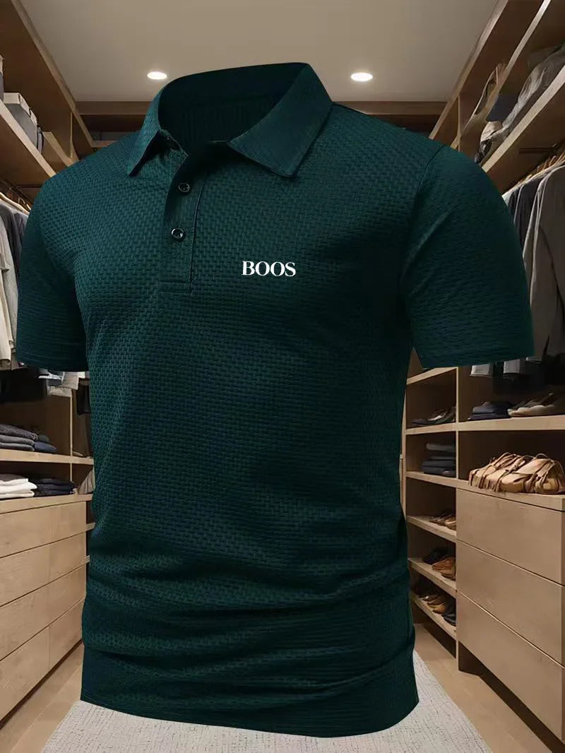 New European men's shirt men's clothing t-shirt men's breathable t-shirt men's clearance t-shirt men's t-shirt men's polo Summer - Ellianto fashion Men's
