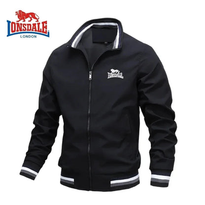 High End Embroidered CAMEL High-quality Men's Zippered Jacket, Spring and Autumn Fashionable Casual Outdoor Sports Jacket Top - Ellianto fashion Men's