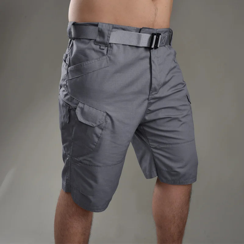 Men's Breathable and Wear-Resistant Urban Tactical 5-Inch Shorts - Tactical Military Fanatic Outdoor Training Hiking Shorts - Ellianto fashion Men's