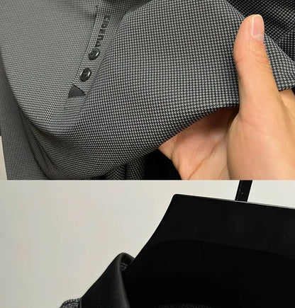 High end brand trend printed short sleeve POLO shirt men's 2025 summer new fashionable lapel casual T-shirt comfortable cool top - Ellianto fashion Men's