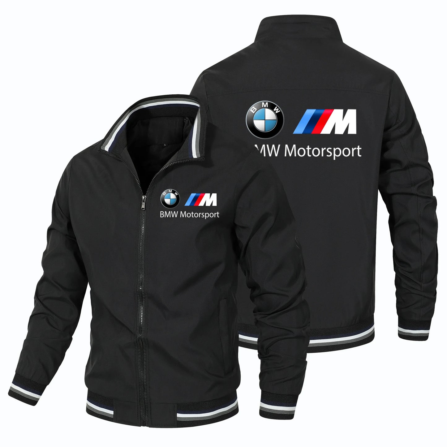 Motorcycle Zipper Top, BMW Thin Jacket, Men's Casual Windproof Jacket, Camping Spring and Autumn Casual Men's Submachine Jacket - Ellianto fashion Men's
