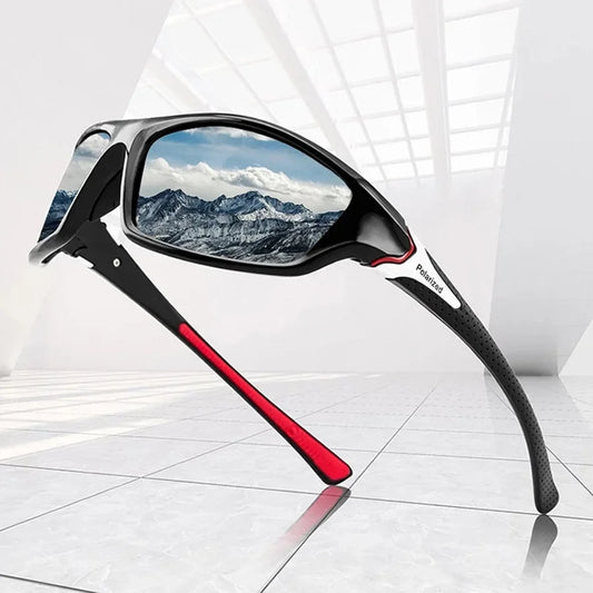 Fashion Sports Polarized Sunglasses Men Women Fishing Hiking Running Cycling Mountaineering Sport Man Sun Glasses UV400 Eyewear - Ellianto fashion Men's