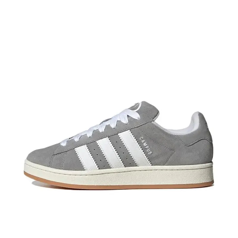 Adidas Originals Campus 00s Men's Unisex Women's Board Shoes Retro Cushioning Breathable Lightweight Black Unisex White - Ellianto fashion Men's