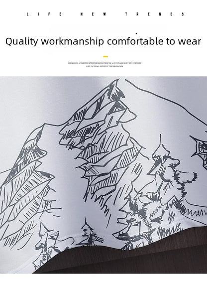 Casual Fashion Men's Two-piece Set Short Sleeve T-shirt Shorts Summer Style Sporty Stylish Men's Wear - Ellianto fashion Men's