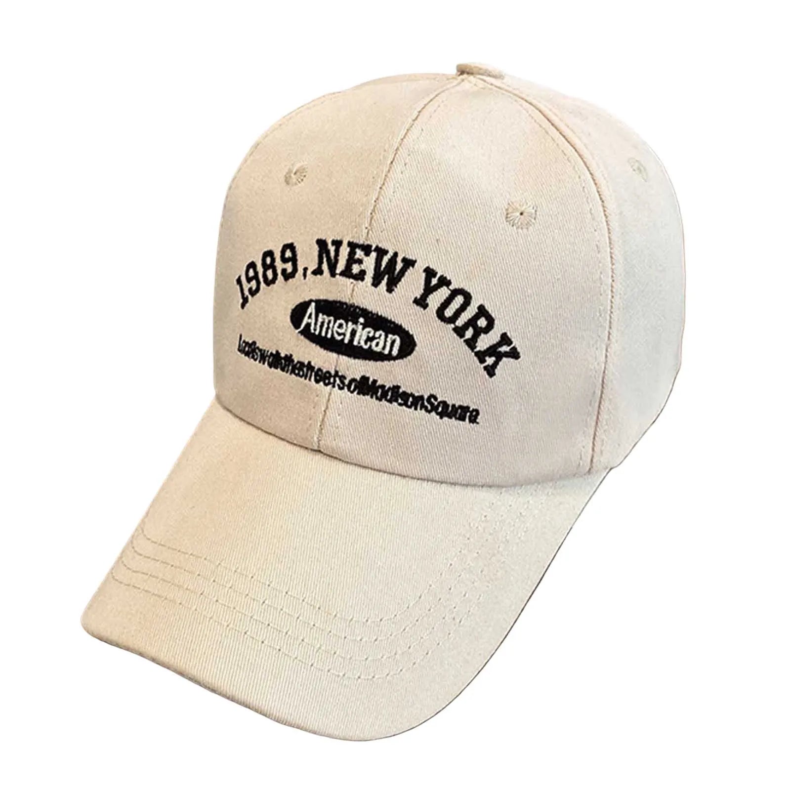 Casual Baseball Cap Unisex Embroidered Letter Baseball Cap Leisure Sun Protection Cap for Running Hiking Training - Ellianto fashion Men's