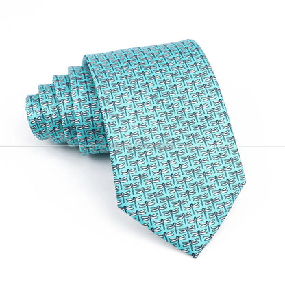 New 42 Colors Men Thin Silk Tie Soft Novelty Animal Fruit Skeleton Cravatas Casual Party Wedding Accessories Gift Free Shipping - Ellianto fashion Men's