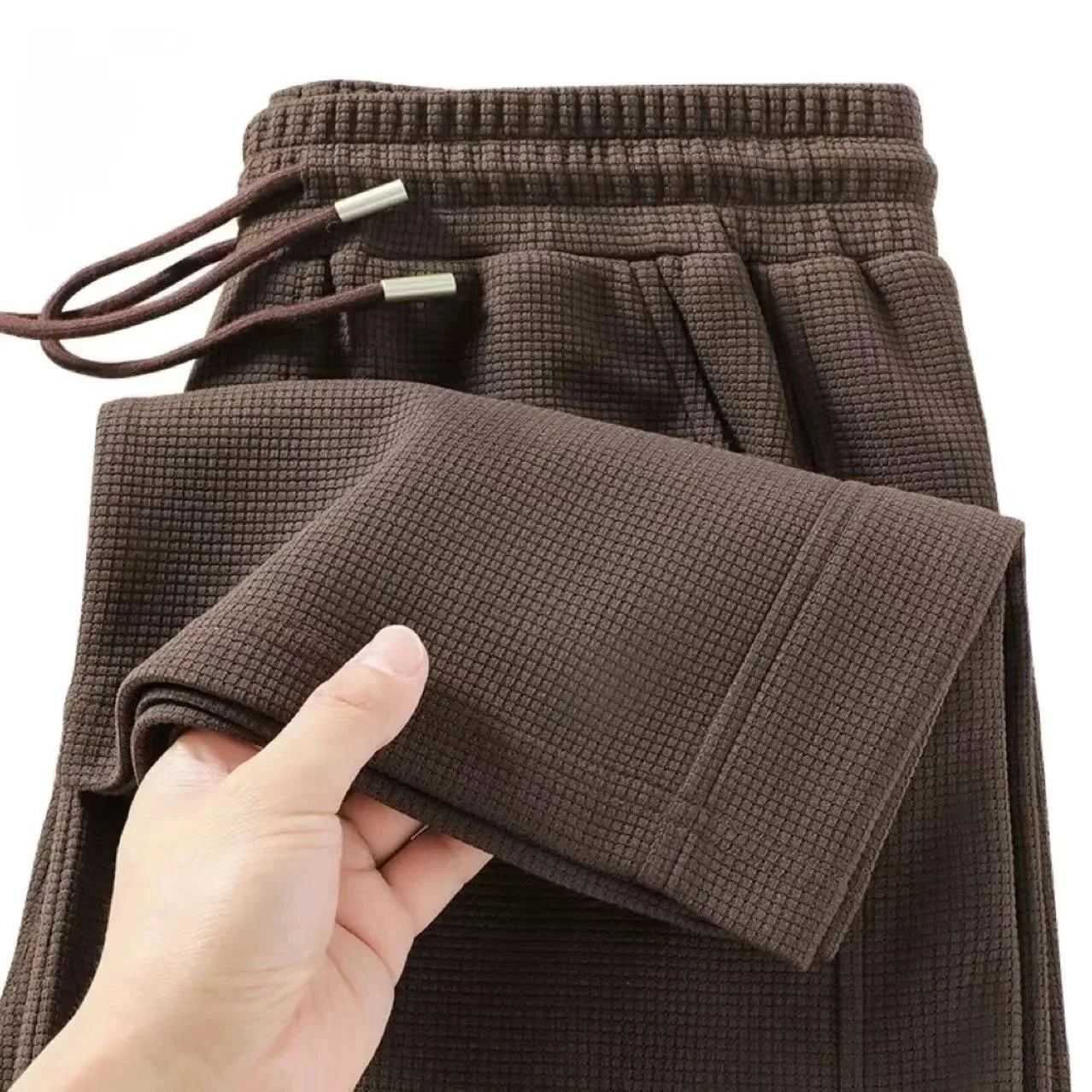 Spring Autumn Men's Sports Casual Pants Loose Cuffed Sweatpants Comfortable Breathable Male Model Spring Autumn Style
