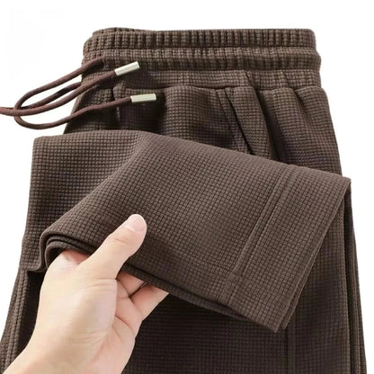 Spring Autumn Men's Sports Casual Pants Loose Cuffed Sweatpants Comfortable Breathable Male Model Spring Autumn Style