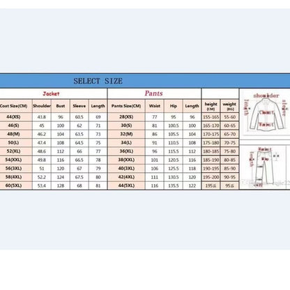 2025 Tailor Made Mens Suit Elegant Embroidery Men's Wedding Prom Suits Mens Suits 3 Pieces (Jacket+Pants+Vest) 004 - Ellianto fashion Men's