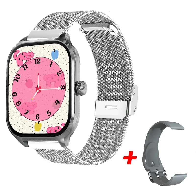 New Smart Watch H9 Pro MAX 2.01-inch HD Display Bluetooth Call Message Alert Sports Mode Smartwatch For Men Women - Ellianto fashion Men's