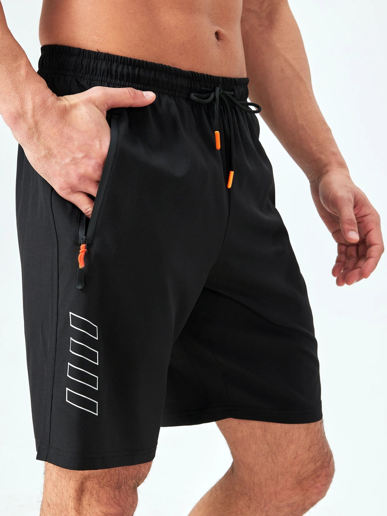 [USA Size] For 2025 Summer New Mens Casual Bermuda Trouers Beach Solid Shorts Sport Running Man Pants OverSize - Ellianto fashion Men's