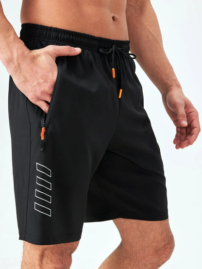 [USA Size] For 2025 Summer New Mens Casual Bermuda Trouers Beach Solid Shorts Sport Running Man Pants OverSize - Ellianto fashion Men's