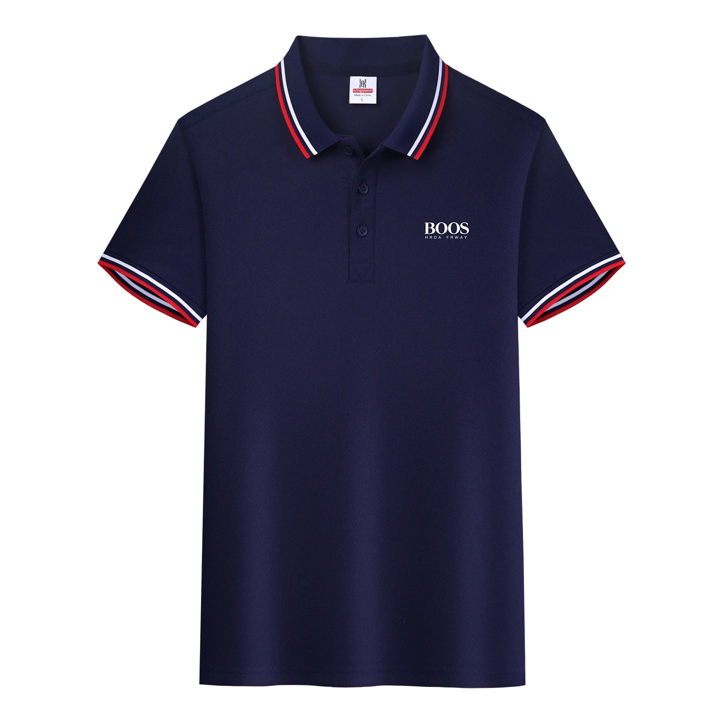 2025 Men's New Summer Embroidery Business Casual Short Sleeved POLO Shirt Fashion Short Sleeved Cool Breathable Top Polo Shirt - Ellianto fashion Men's