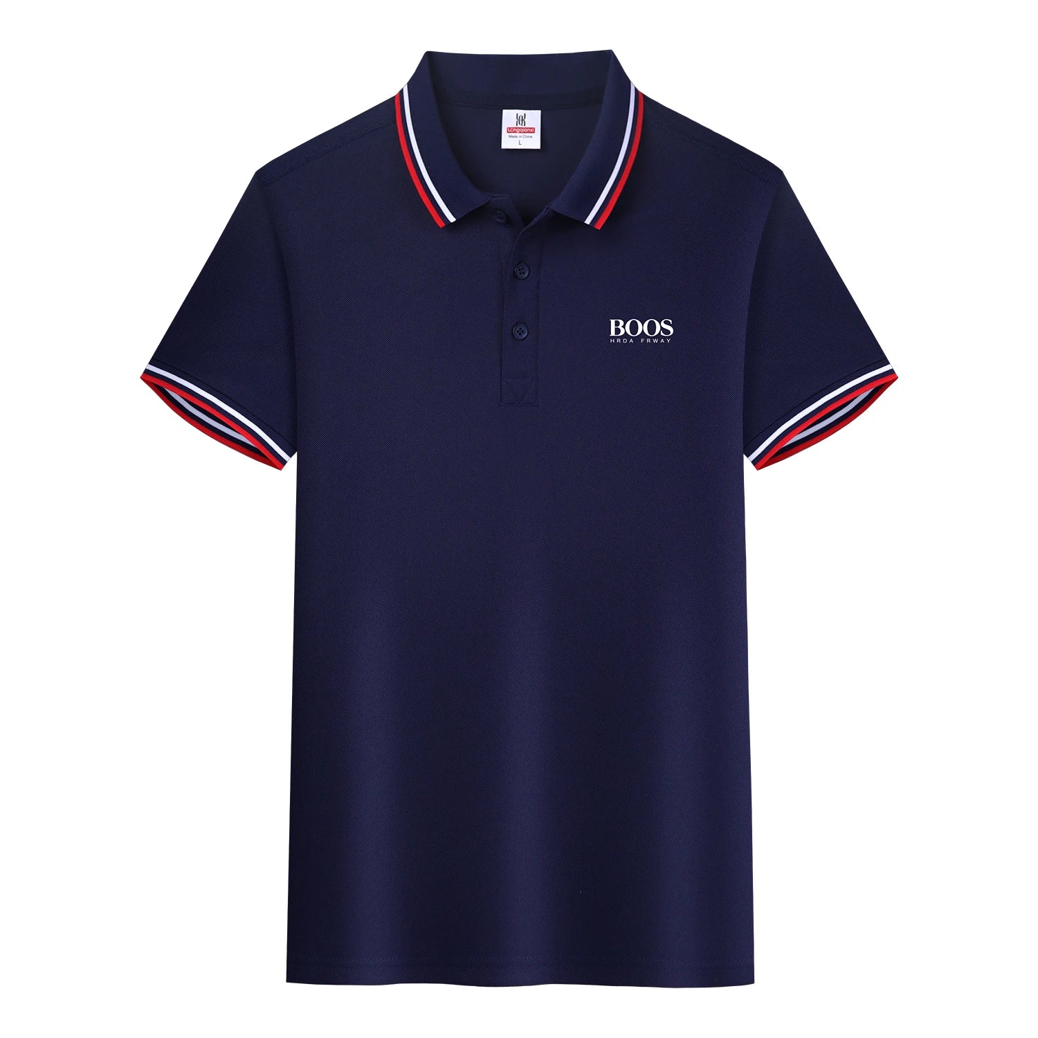 2025 Men's New Summer Embroidery Business Casual Short Sleeved POLO Shirt Fashion Short Sleeved Cool Breathable Top Polo Shirt - Ellianto fashion Men's