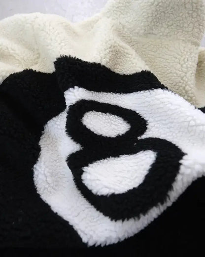 Hip Hop Letter Embroidery Oversized Zipper Clothes Fashion Streetwear Winter Reversible Jackets Mens Womens Casual Cotton Coats