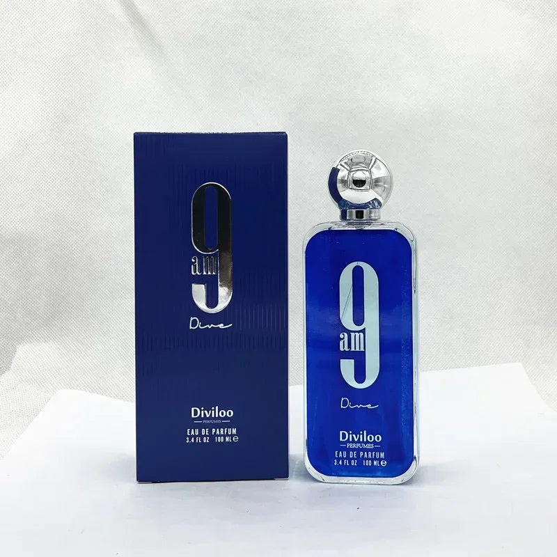 100ml/ 3.4oz 9pm 9am Men's Perfume Light Fragrance Fragrance Women's Unisex Parfum Long Lasting Charming Charm Gift - Ellianto fashion Men's