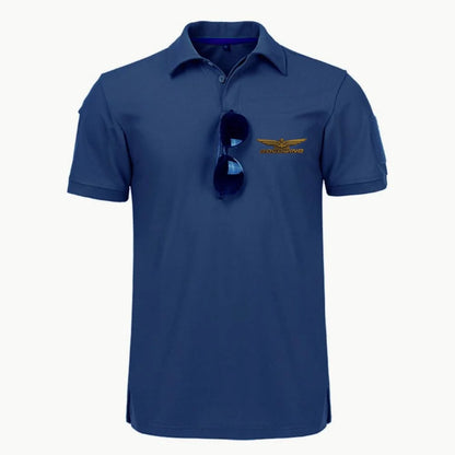 Men Polo Short Sleeve POLOS Sports Fitness Shirts T-Shirt Mesh Tshirt Goldwing GL1800 Japan Motocycles Lapel Tops Tee POLOS - Ellianto fashion Men's
