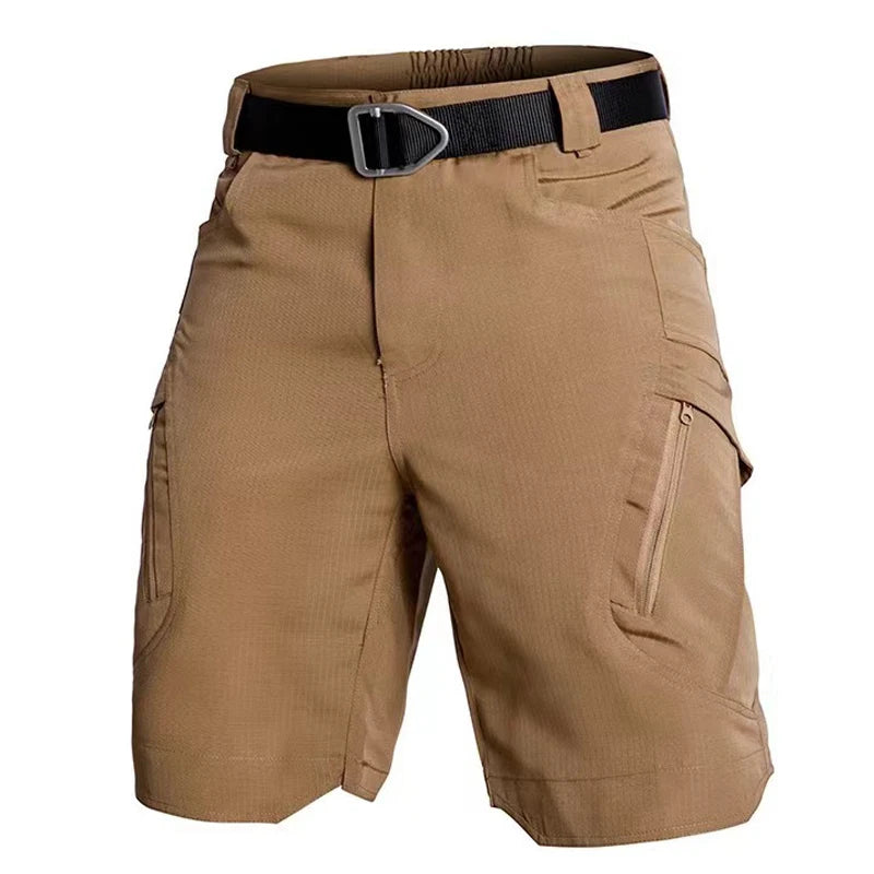 Men's Outdoor Cargo Shorts Summer Waterproof Urban Shorts Trekking Camping Hiking Climbing Trainning Fishing Panttdoor Sports - Ellianto fashion Men's