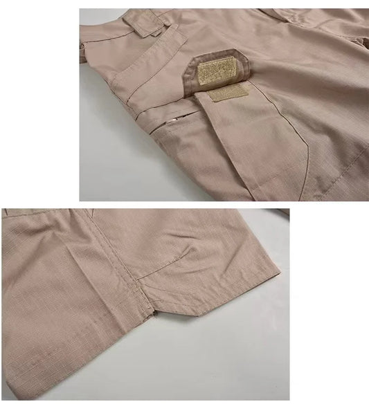 Men's Outdoor Cargo Shorts Summer Waterproof Urban Shorts Trekking Camping Hiking Climbing Trainning Fishing Panttdoor Sports - Ellianto fashion Men's