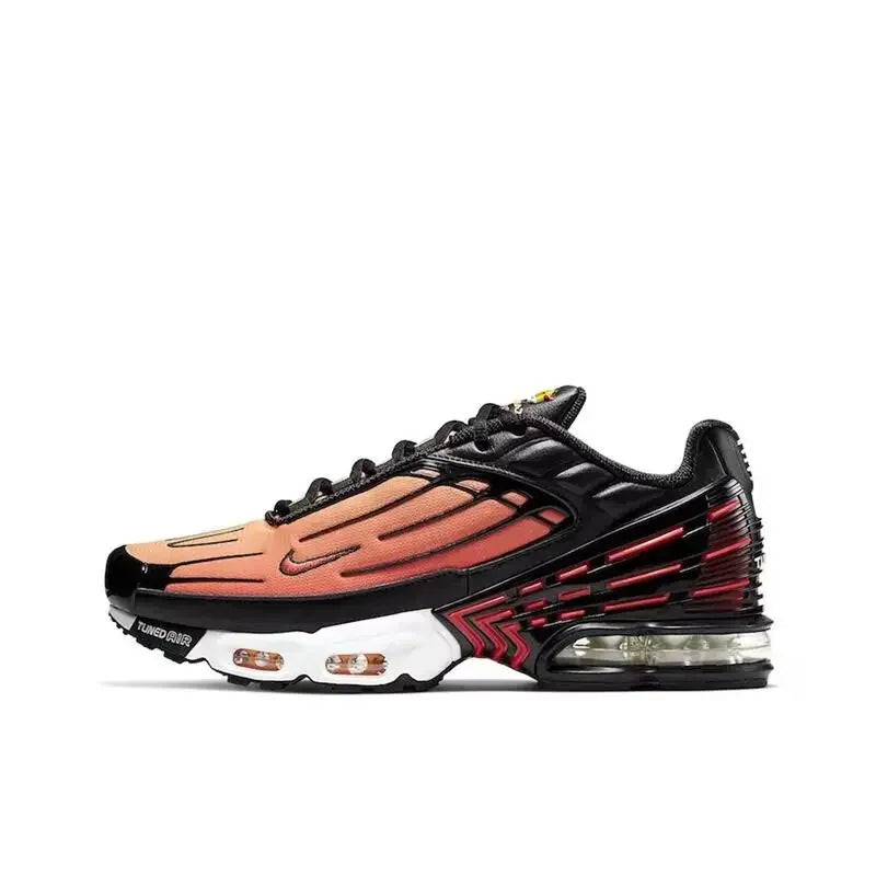 Nike Air Max Plus Tn 3 Running Shoes Non Slip And Durable Fabric Mesh Breathable Light Retro Classic FQ2387-001 - Ellianto fashion Men's