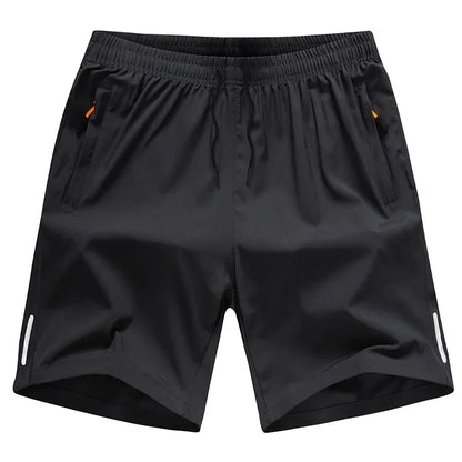 Summer Men Shorts Ice Silk Running Gym Sport Shorts Quick Dry Breathable Beach Short Pant Fitness Jogging Cool Casual Sportswear 2025 - Ellianto fashion Men's