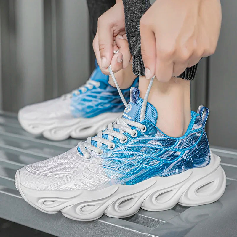 Trendy, versatile, comfortable, and durable slow walking shoes, summer new men's sports shoes - Ellianto fashion Men's
