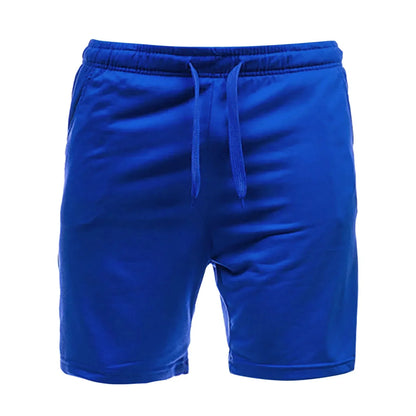 2025 Men's Shorts Solid Color Casual Shorts Loose Beach Shorts Street Fashion Breathable Thin Style - Ellianto fashion Men's
