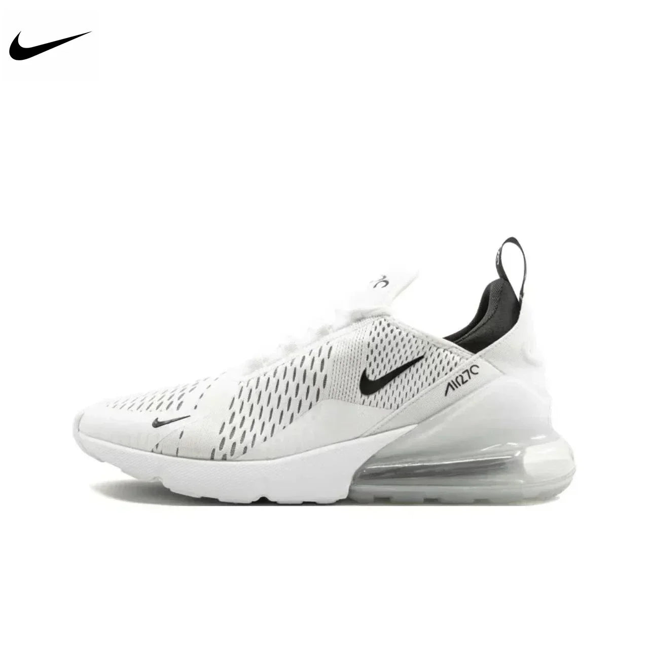 Nike Air Max 270 Breathable Air Cushion Cushioning, Casual Comfort Versatile and Trendy Outdoor Running Shoes for Men and Women - Ellianto fashion Men's