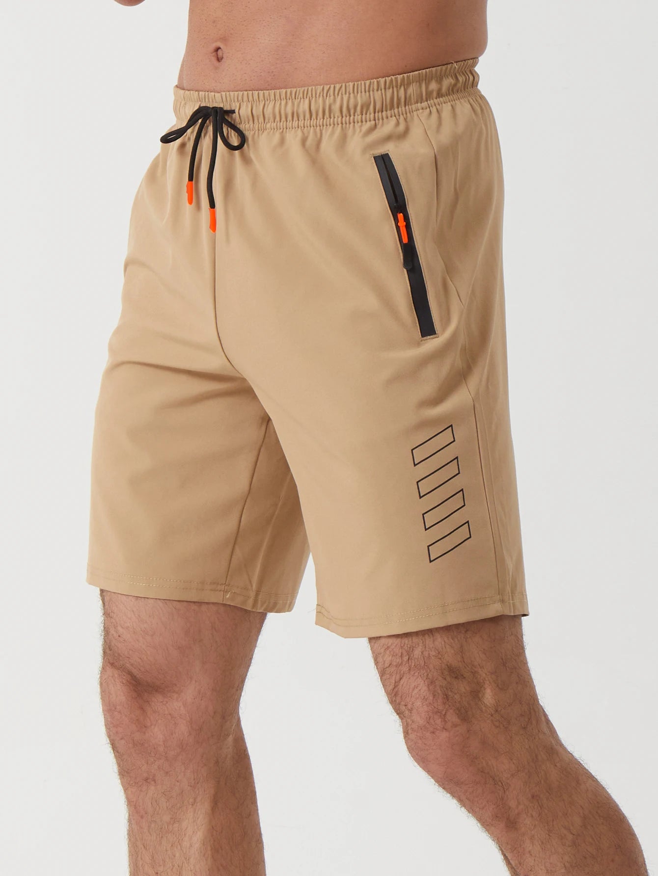 [USA Size] For 2025 Summer New Mens Casual Bermuda Trouers Beach Solid Shorts Sport Running Man Pants OverSize - Ellianto fashion Men's