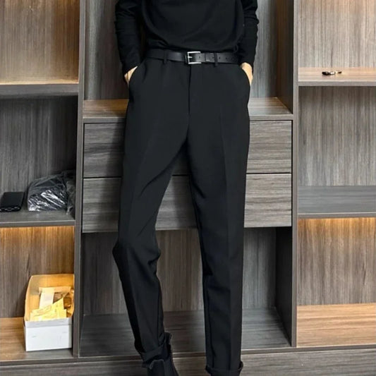 Men's tailored blazer slim-fit business suit jacket men's formal business suit - Ellianto fashion Men's