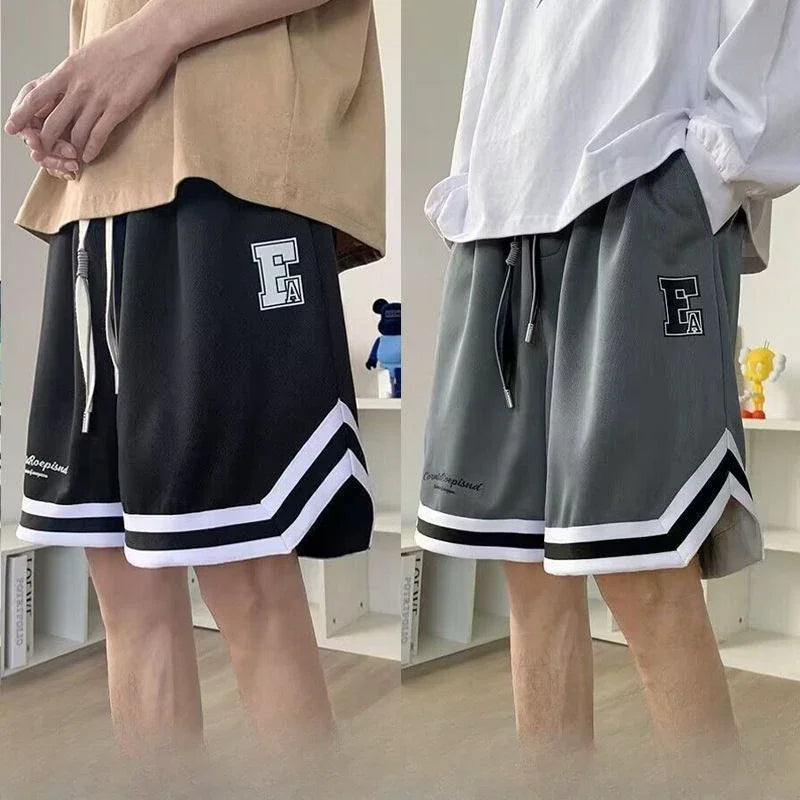 New Arriavl Summer Chicago Baskerball Pants Jersey West Coast Culture Beach Shorts Fitness Sports Training Gym Shorts Men - Ellianto fashion Men's