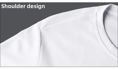 Summer Casual Sports Men's Short Sleeve T-Shirt plus Size Three-Piece Set New Style Long Pants Comfortable Breathable Clothing - Ellianto fashion Men's