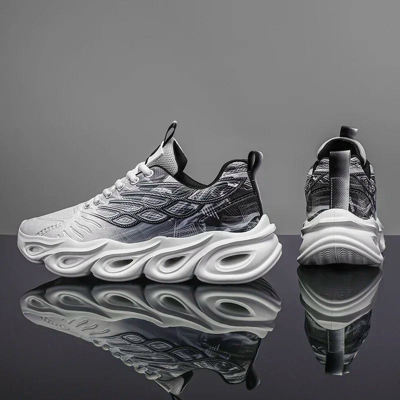 Trendy, versatile, comfortable, and durable slow walking shoes, summer new men's sports shoes - Ellianto fashion Men's