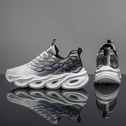 Trendy, versatile, comfortable, and durable slow walking shoes, summer new men's sports shoes - Ellianto fashion Men's