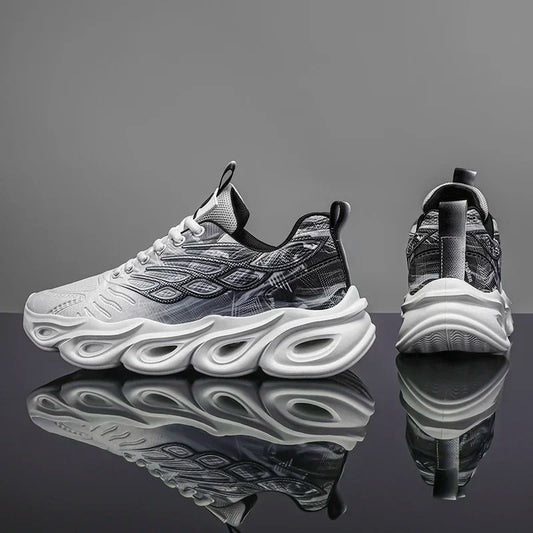 Trendy, versatile, comfortable, and durable slow walking shoes, summer new men's sports shoes - Ellianto fashion Men's