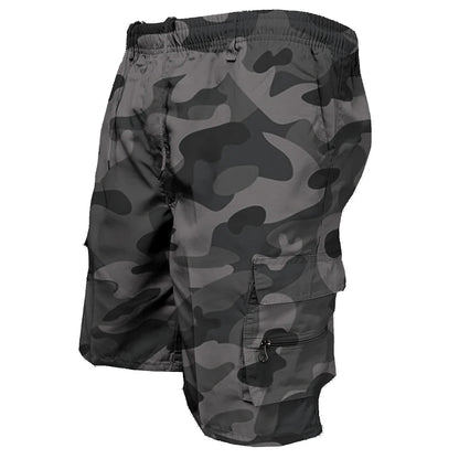 Fashion Men's Cargo Shorts Mens Tactical Pants Casual Big Pocket Sports Slacks Cargo Panels Trousers Plus Size for Male - Ellianto fashion Men's