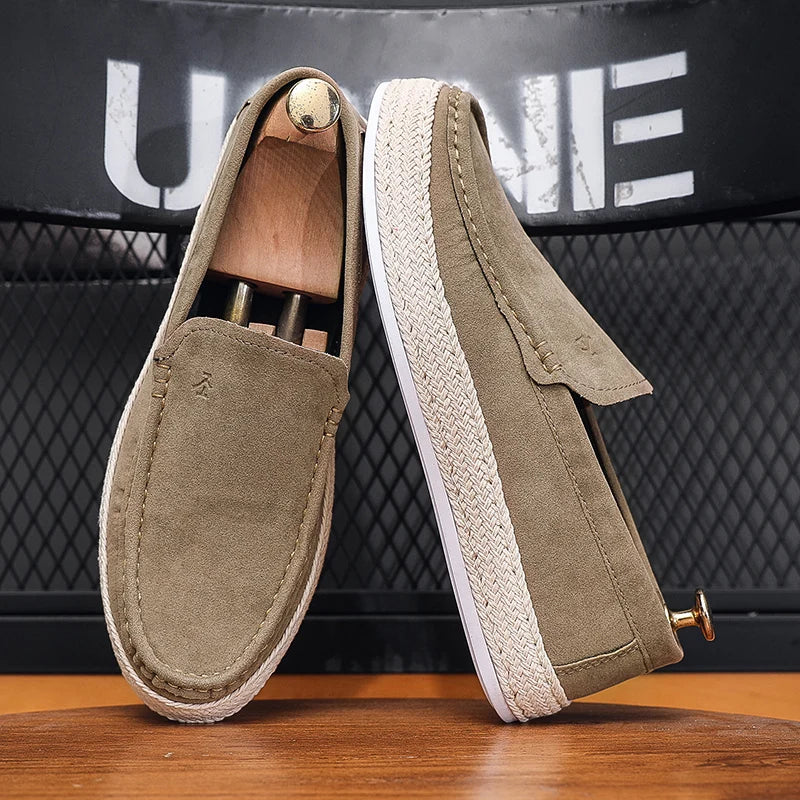 Shoes For men Summer Breathable One Foot Men Casual Shoes Low Cut Comfortable Walking Shoes Sneakers - Ellianto fashion Men's