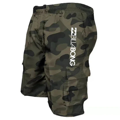 Summer 2025 new shorts, men's casual shorts, fashionable multi-pocket running shorts, loose sports basketball coach shorts - Ellianto fashion Men's