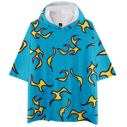 The Creator Golf Fire Flame Blue Hawaiian Shirt – Lightweight, Bold Summer Style for Effortless Beach and Streetwear Comfort for the Modern Gentleman