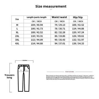 Fashionable Summer Men Hip Hop Breathable Relaxed Relaxed Sports Men's Pants Men Clothing Mens Pants - Ellianto fashion Men's