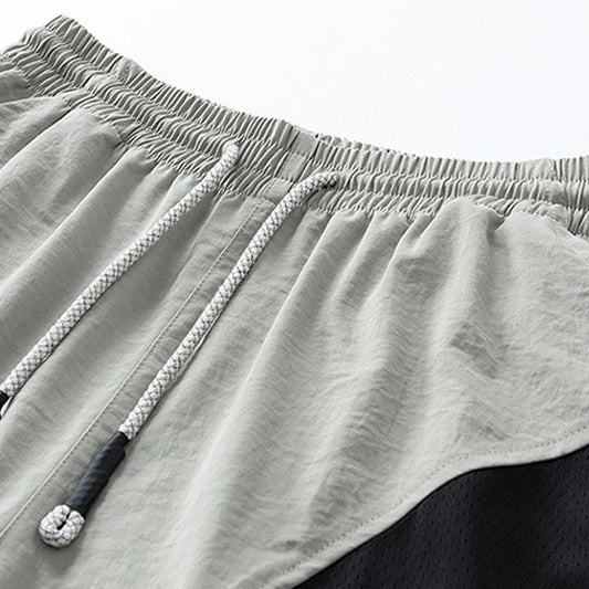 8XL Plus Size Cargo Shorts Men Summer Shorts Fashion Casual Patchwork Short Pants Elastic Waist Male Big Size - Ellianto fashion Men's