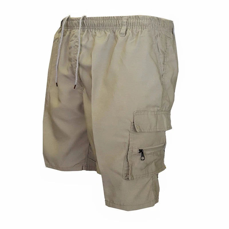 Fashion Men's Cargo Shorts Mens Tactical Pants Casual Big Pocket Sports Slacks Cargo Panels Trousers Plus Size for Male - Ellianto fashion Men's