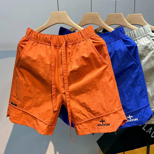 Sports Shorts For Men Home Board Man Short Pants Quick Dry With Vintage Pack No Logo Korean Style Cotton Thin Essential Xl - Ellianto fashion Men's