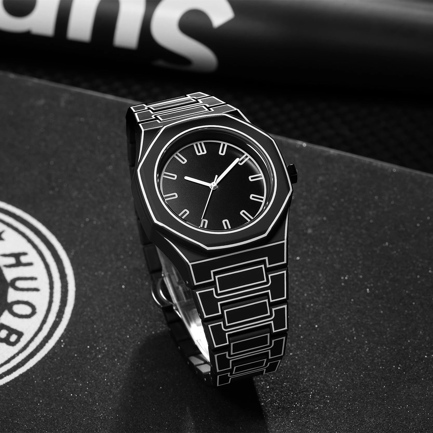 Simple casual men's watches, macaroon color quartz watches, round dial quartz watches, suitable for daily life, gifts - Ellianto fashion Men's