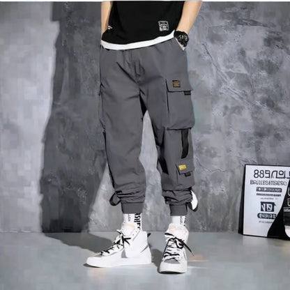 Workwear pants for men, trendy men's clothing for spring and summer, trendy brand workwear pants for casual and loose men's spor - Ellianto fashion Men's