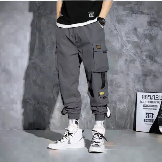 Workwear pants for men, trendy men's clothing for spring and summer, trendy brand workwear pants for casual and loose men's spor - Ellianto fashion Men's
