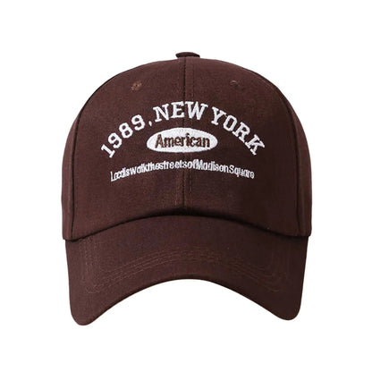 Casual Baseball Cap Unisex Embroidered Letter Baseball Cap Leisure Sun Protection Cap for Running Hiking Training - Ellianto fashion Men's