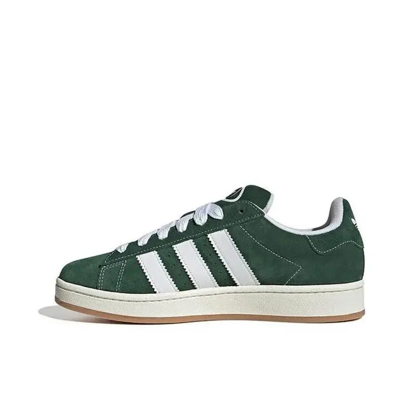 Adidas Originals Campus 00s Men's Unisex Women's Board Shoes Retro Cushioning Breathable Lightweight Black Unisex White - Ellianto fashion Men's