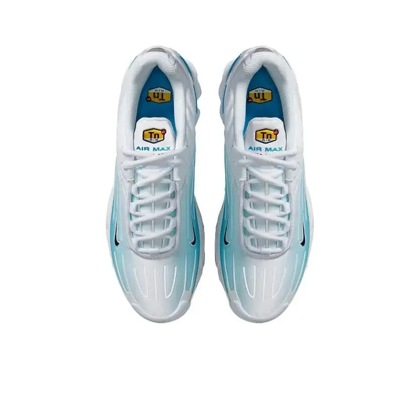 Nike Air Max Plus Tn 3 Running Shoes Non Slip And Durable Fabric Mesh Breathable Light Retro Classic FQ2387-001 - Ellianto fashion Men's